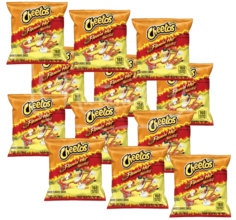 Cheetos Flamin Hot Crunchy - Salgadinho Queijo Picante - Importado EUA