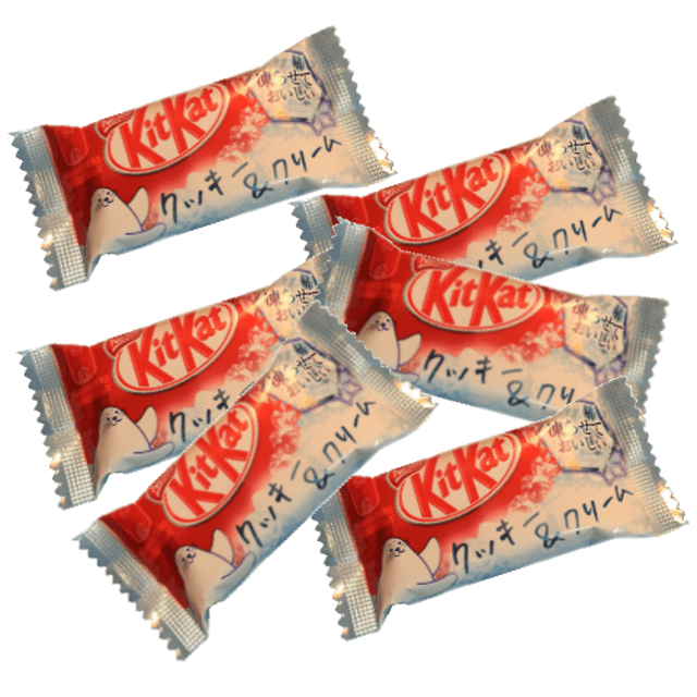 Kit Kat Premium Cookies & Ice Cream - Cookies e Sorvete - Edição Limitada - Importado do Japão