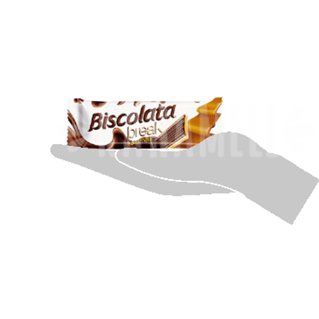 Biscoito Recheio Caramelo Coberto com Chocolate ao leite - Biscolata - Turquia