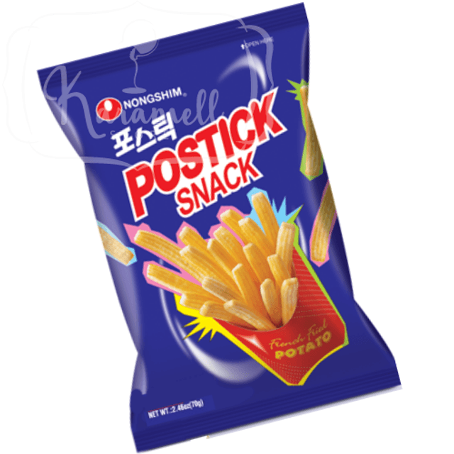 Snack Postick Nongshim Postick Snack - Salgadinho de Batata -Coreia | Karamell Store