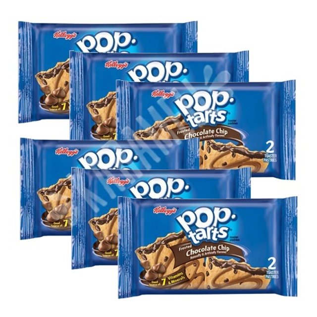Biscoito Pop Tarts Frosted Chocolate Chip - ATACADO 6X - USA