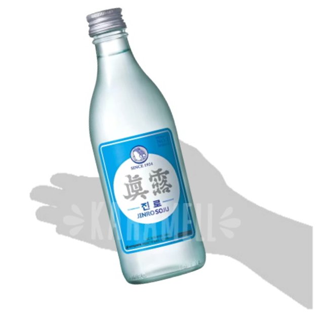 Bebida Destilada Jinro Soju -  Hite Jinro - Importado Coreia