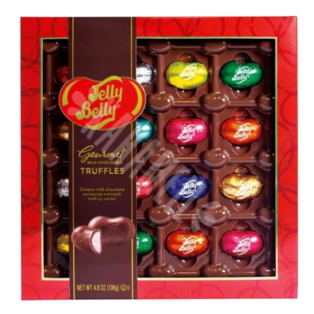 Chocolate Truffles Gourmet Milk Jelly Belly Importado Tailândia