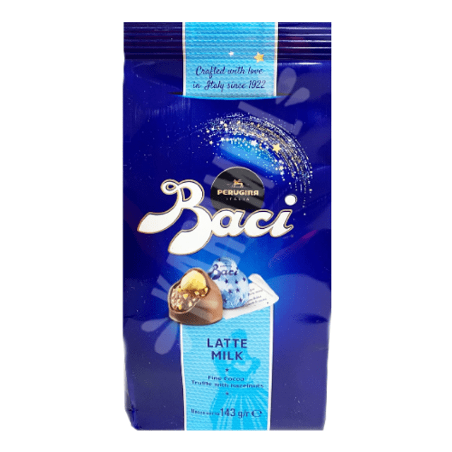 Bombons de Chocolate ao leite da Baci - Latte Milk Bag 143g - Itália