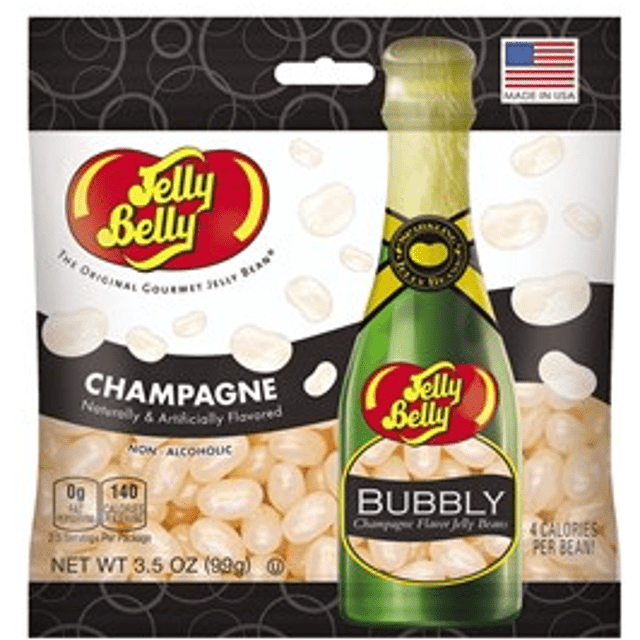 Jelly Belly CHAMPAGNE BAG - ATACADO 12X -  Importado EUA