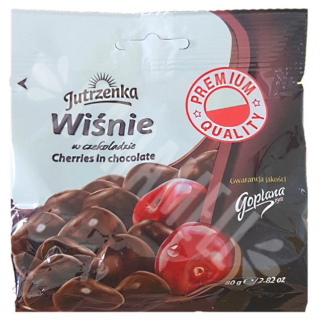 Bombons Chocolate com Recheio Cereja - Goplana - Polônia