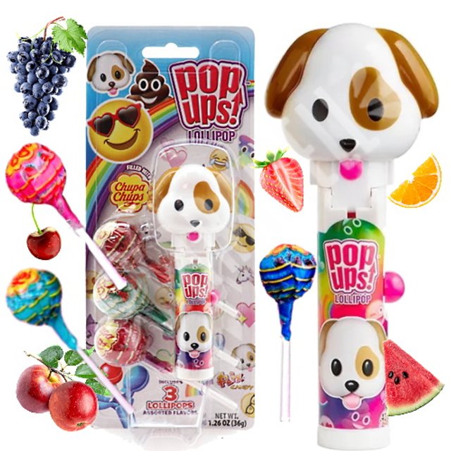 Dispenser E Emoji Pop Ups Lollipop Chupa Chups Pirulitos - México