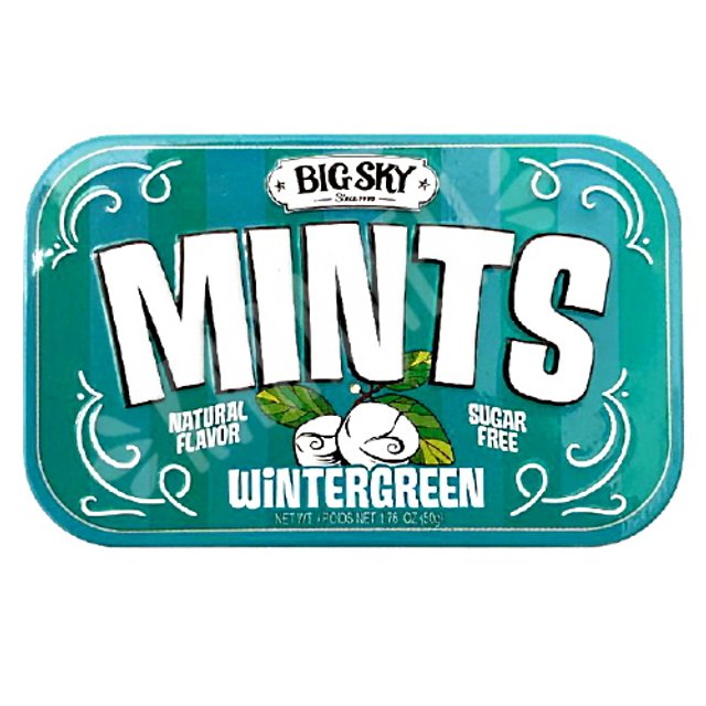 Balas Mints Wintergreen - Big Sky - Importado Canadá