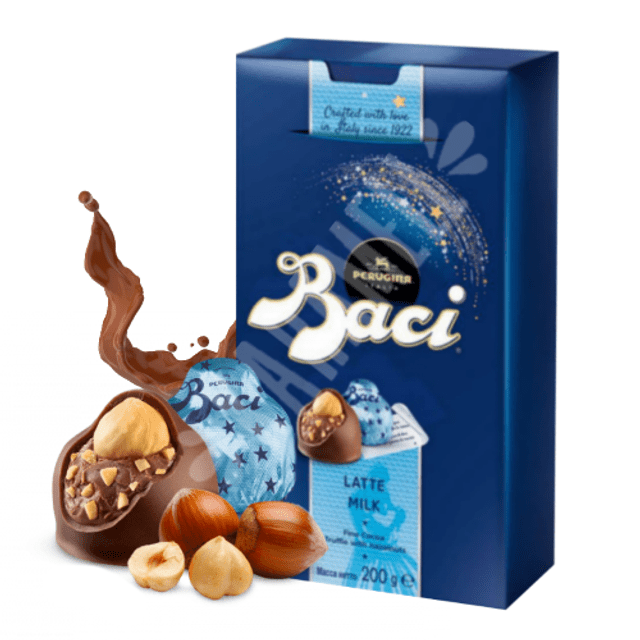 Bombons de Chocolate ao leite da Baci - Latte Milk Bijou 200g - Itália