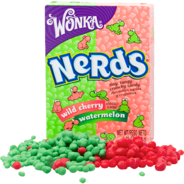 Wonka Nerds Wild Cherry & Watermellon - Importado dos Estados Unidos