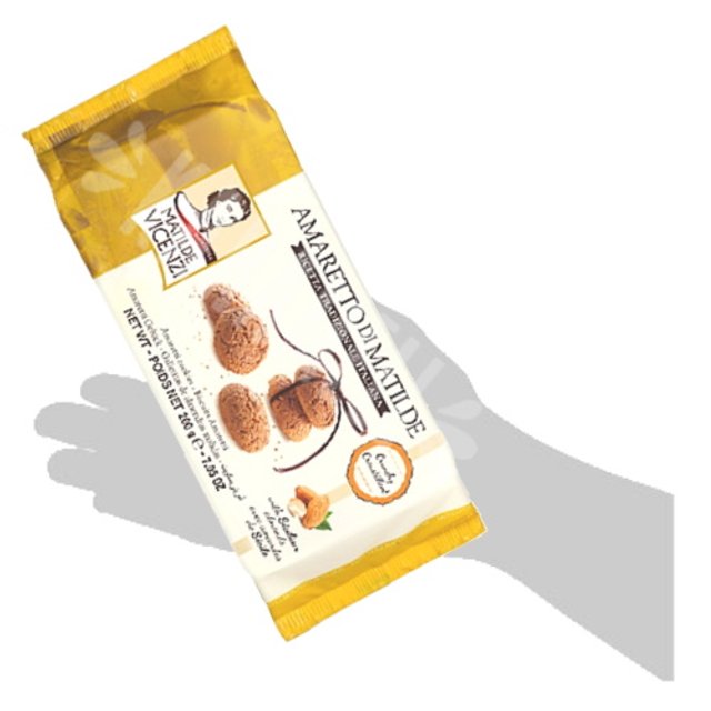 Amaretto Cookies Matilde Vicenzi - Biscoito sabor Amêndoa - Itália
