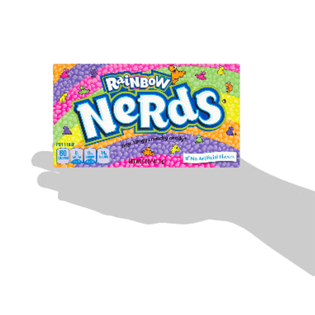 Wonka Nerds Rainbow - Mix de Frutas - Importado dos Estados Unidos