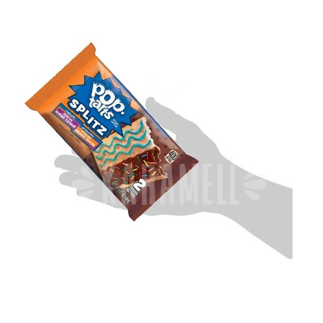Biscoito Pop Tarts Splitz Cookie Brownie - Importado USA