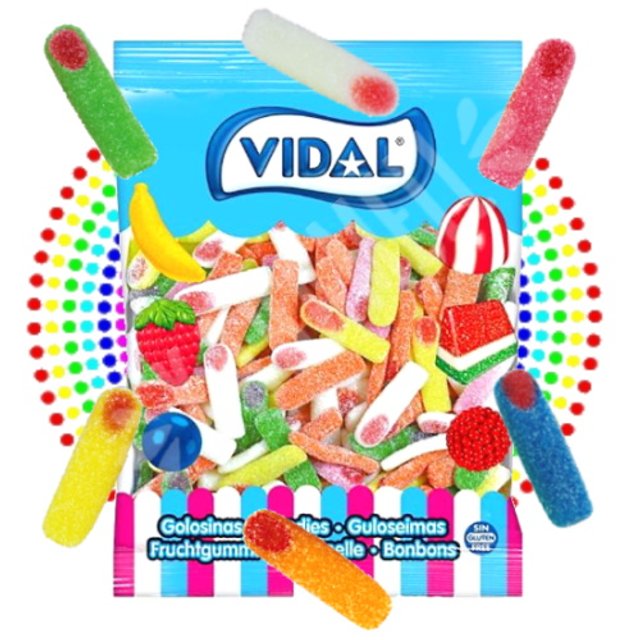 Balas Jelly Goma Dedos Pica - Vidal - Importado Espanha