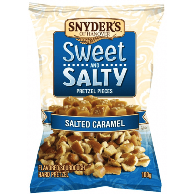 Snyder's Sweet and Salty - Salted Caramel - Exótico * Caramelo com Sal