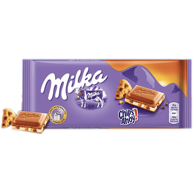 Milka Chips Ahoy - ATACADO 12 Chocolates - Importado