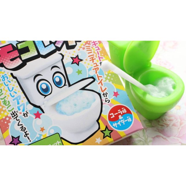 Doces Importados do Japão - DIY - Moko Moko Mokoletto Toilet Candy Privadinha