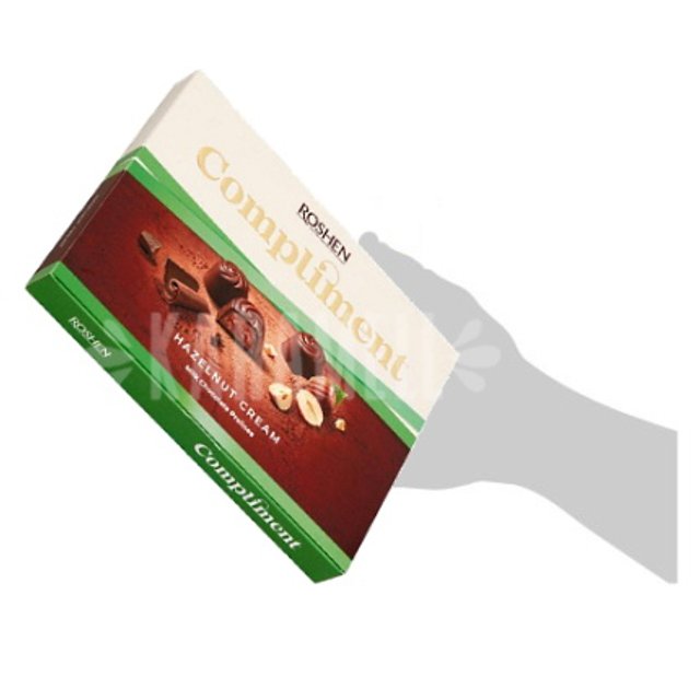 Bombons Hazelnut Cream Premium Compliment - Roshen - Importado Hungria