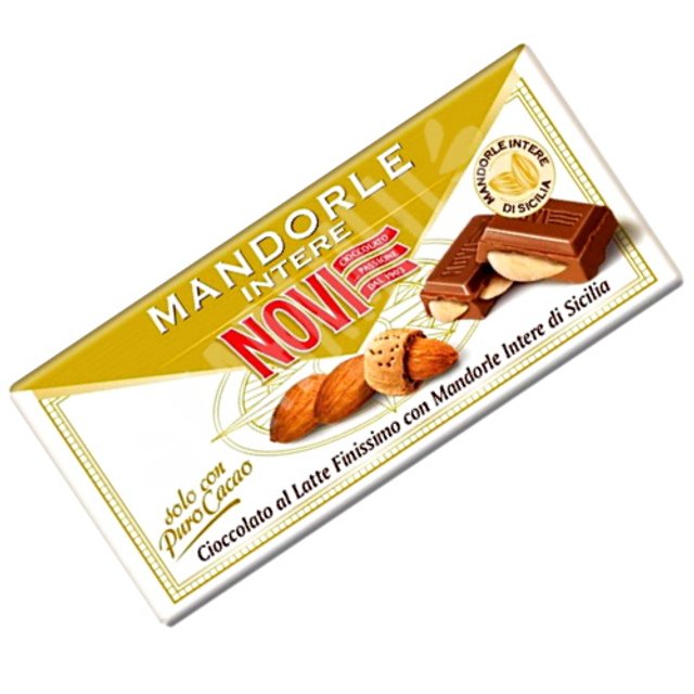 Chocolate Mandorle Intere - Novi - Importado Itália