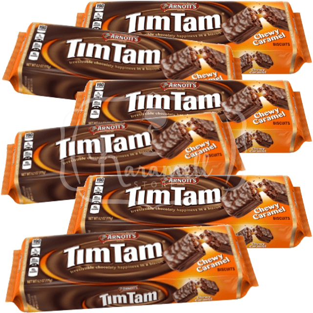 TIM TAM Chewy Caramel Arnott's - ATACADO 6x - Importado Austrália