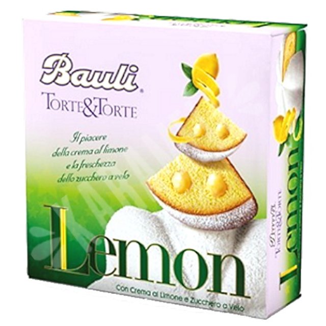 Torte & Torte Lemon Bolo Premium Bauli - Importado Itália