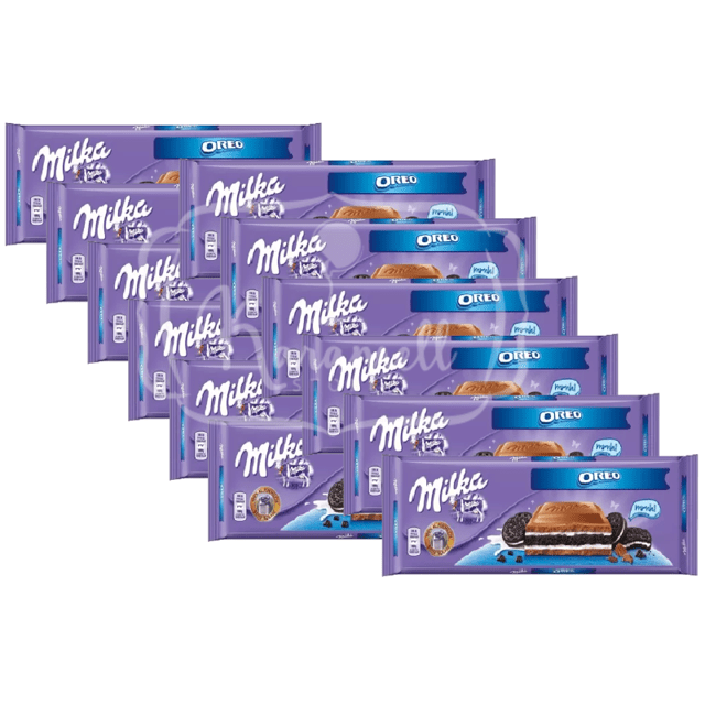 Milka Oreo 300g - ATACADO 12 Chocolates - Importado