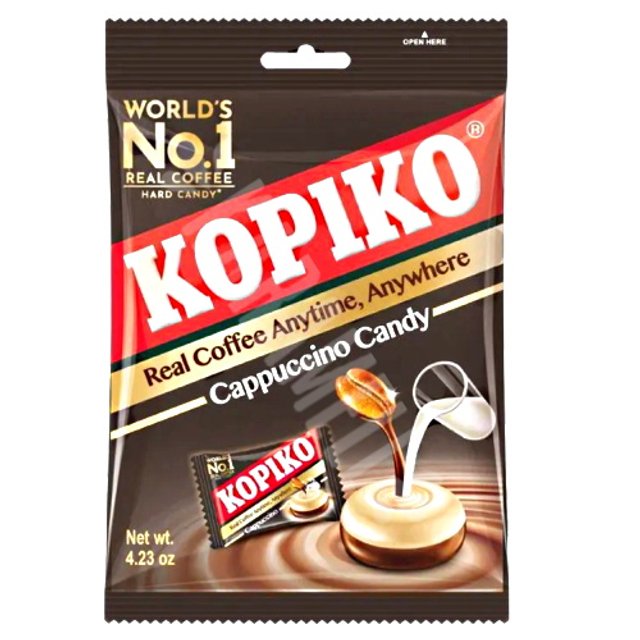 Bala Kopiko Real Coffe Cappuccino Candy - Importado Indonésia