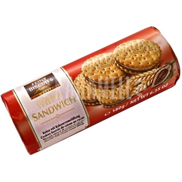 Biscoitos Mini Sandwich Cream Cocoa - Importado Áustria