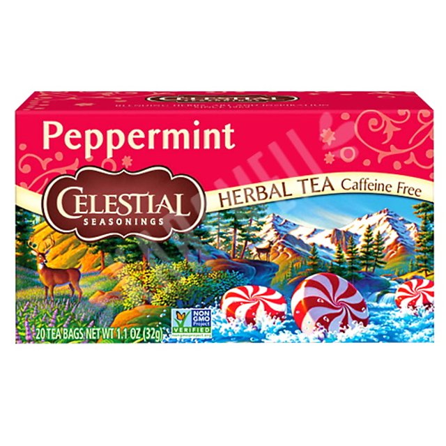 Herbal Tea Peppermint Chá Celestial Importado EUA Karamell Store