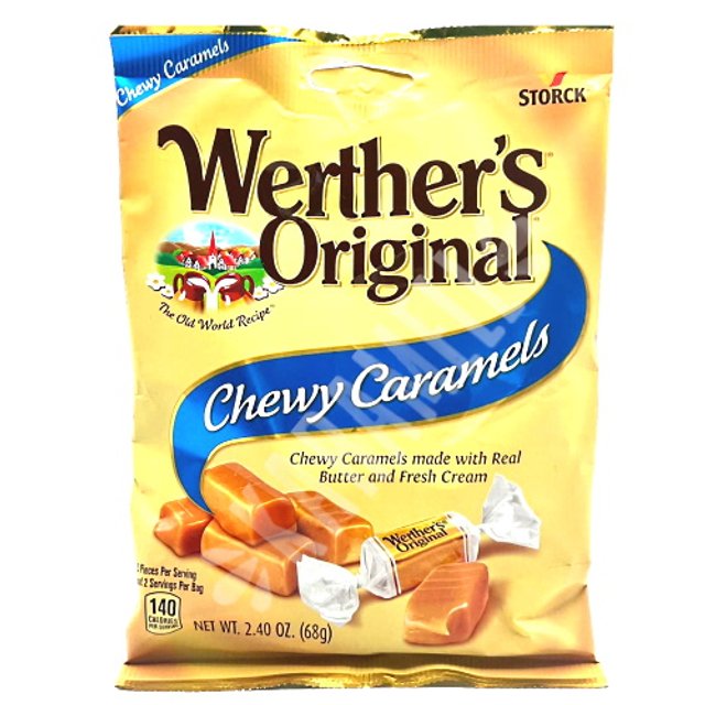 Balas Werther's Original Chewy Caramels - Importado EUA