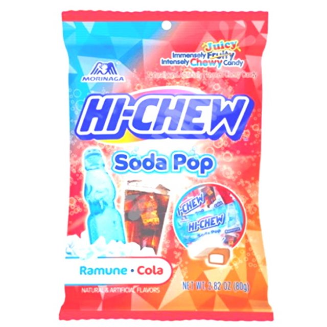 Balas Hi-Chew Soda Pop Cola - Morinaga - Importado Japão