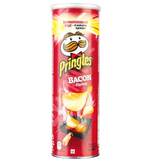 Batata Pringles Bacon - Importado Polônia