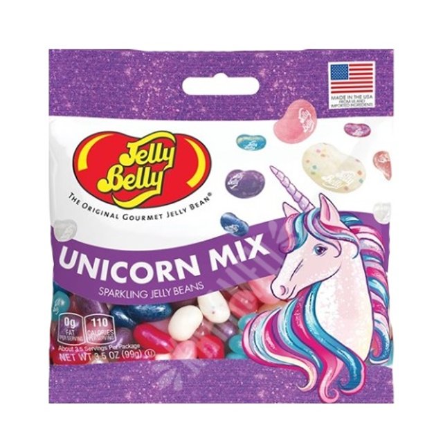 Unicorn Mix Jelly Belly - Balas Feijãozinhos Sabor Sortidos - EUA