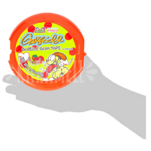 Garfield Bubble Gum Tape Strawberry - Kids Mania - Importado