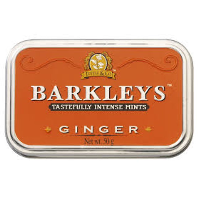 Doces Importados - Barkleys Tastefully Intense Mints - Ginger