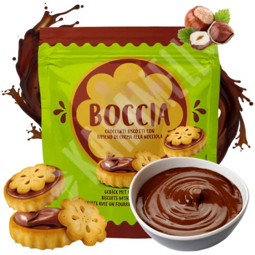 Biscoito Boccia Con Crema Nocciola Griesson Importado Alemanha