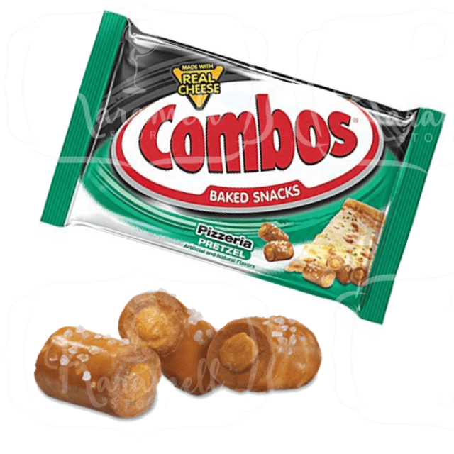 Combos Baked Snacks - Pizzeria Pretzel - Importado dos Estados Unidos