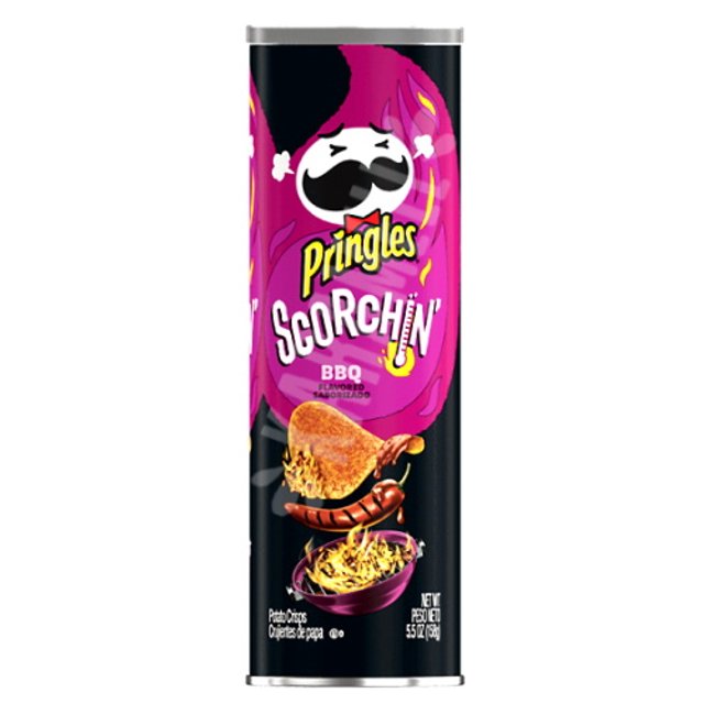 Batata Pringles Scorchin BBQ - Importado EUA   