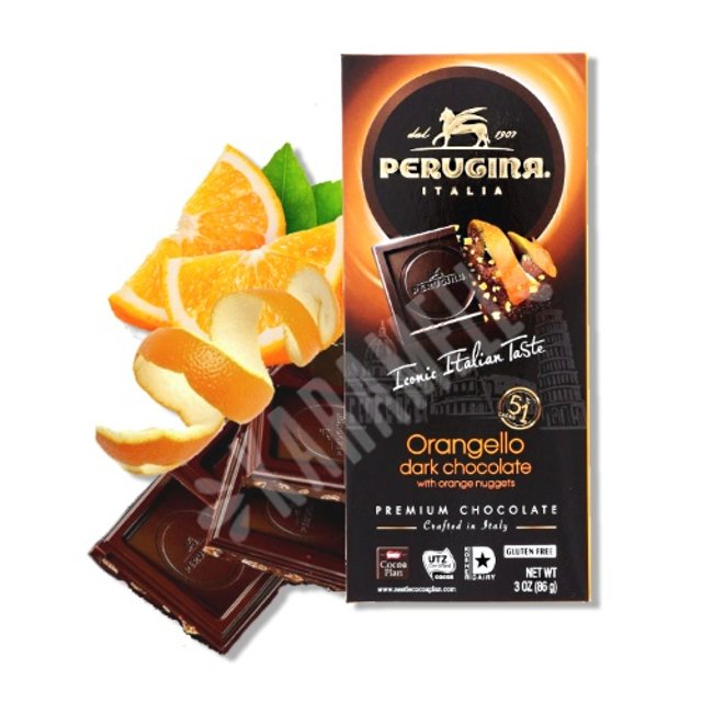 Chocolate Dark Orange Perugina - Importado da Itália
