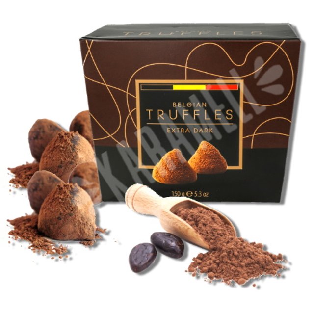 Chocolate Truffles Extra Dark Flavour - Belgian - Importado Bélgica