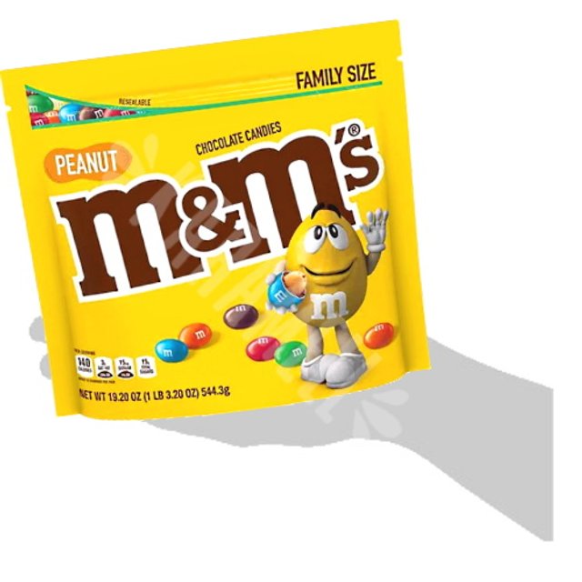 M&M's PEANUT Family Size 544,3g - Importado EUA