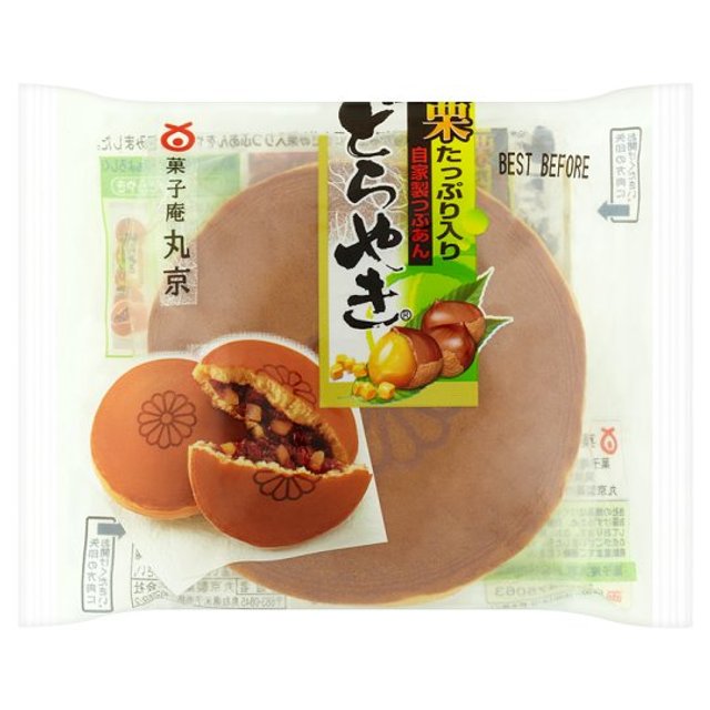Produtos Importados do Japão - Marukyo Red Bean And Chestnut Dorayaki Pancake
