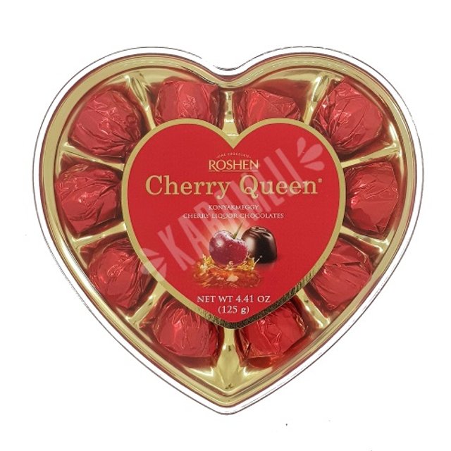 Chocolate Bombons Cherry Queen - Roshen - Importado Hungria