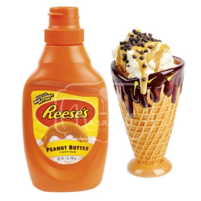 KIT 3 (três) Caldas Cobertura - Hershey's Syrup + Reese's Peanut Butter - EUA