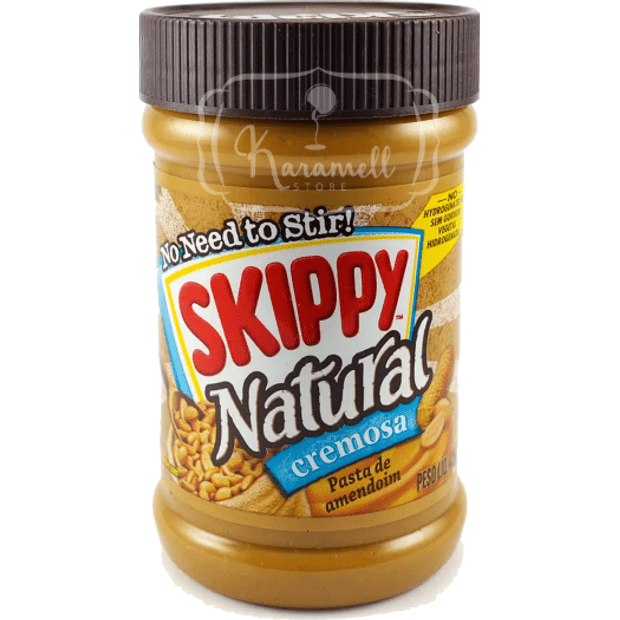 SKIPPY Natural - Pasta Amendoim Super Cremosa - Importado EUA