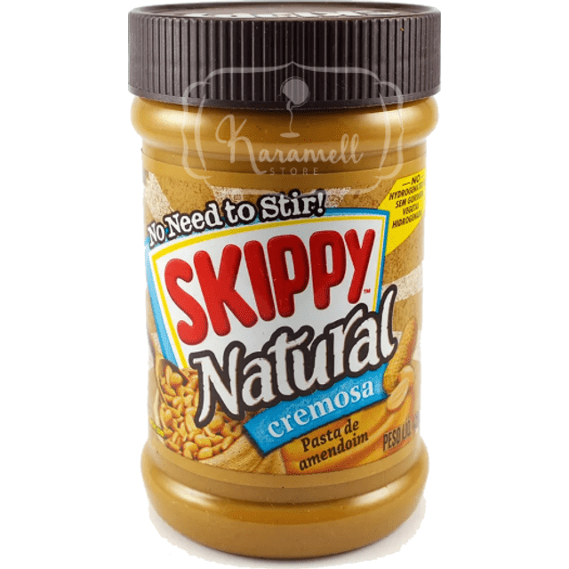 SKIPPY Natural - Pasta Amendoim Super Cremosa - Importado EUA