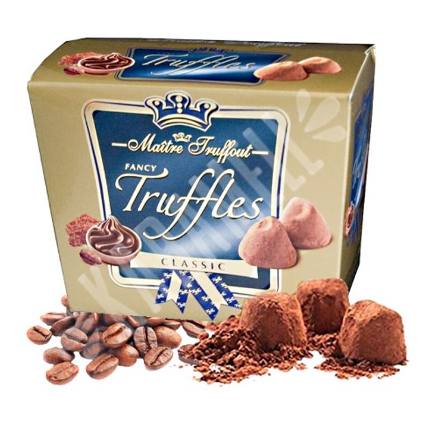 Trufas de chocolate ao leite - Maitre Truffout - Áustria