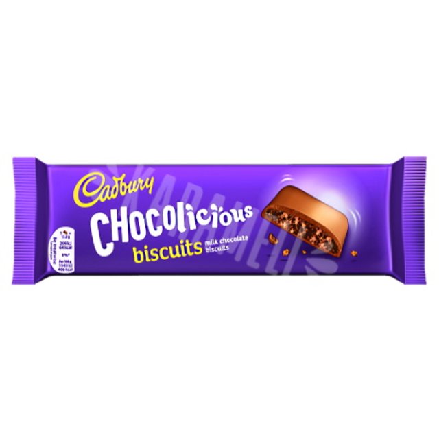 Chocolicious Biscuit Cadbury - Biscoito com Chocolate - Inglaterra