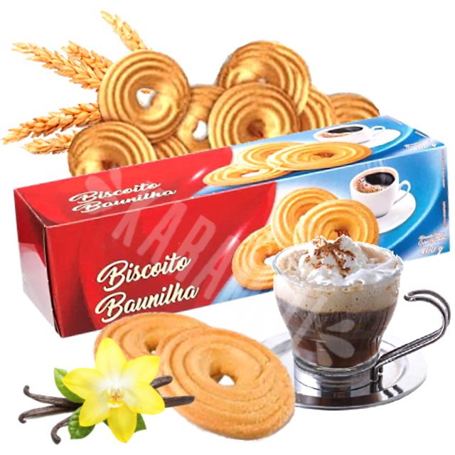 Biscoito Cookie Baunilha - Dessbo Sweet - Importado Alemanha