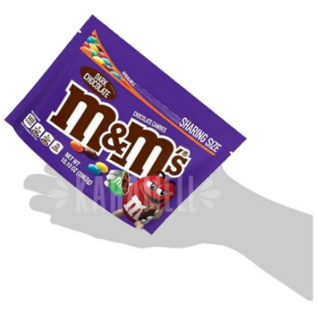 M&M's Dark Chocolate Sharing Size - Importado EUA
